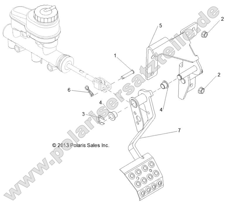 Brakes, Pedal and Master Cylinder Mounting Brakes, Pedal and Master Cylinder Mounting