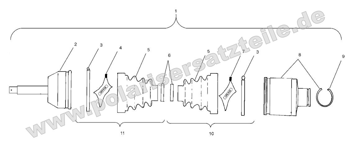 Rear Drive Shaft Rear Drive Shaft