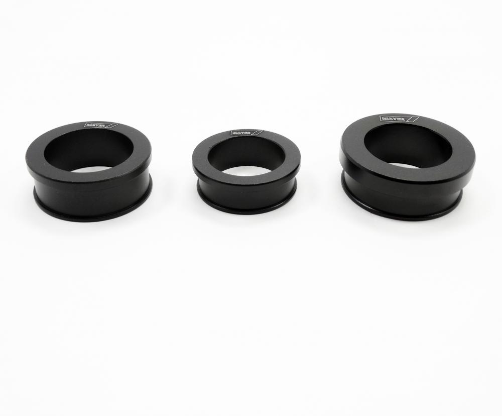 Racing Felgen Distanzbuchsen Set schwarz Suzuki GSX-R 1000 /R 2017-