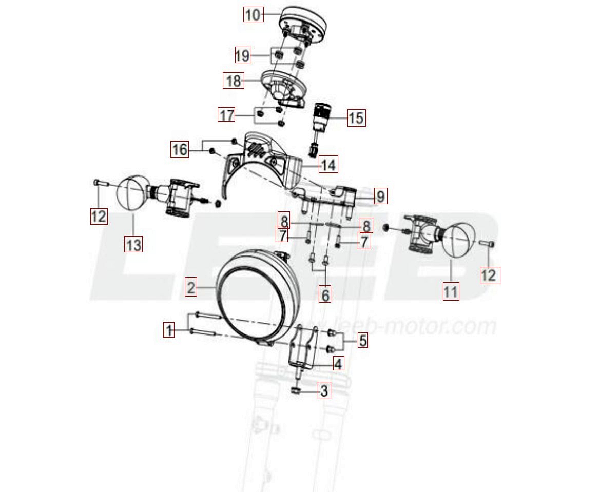 Tachometer - Scheinwerfer