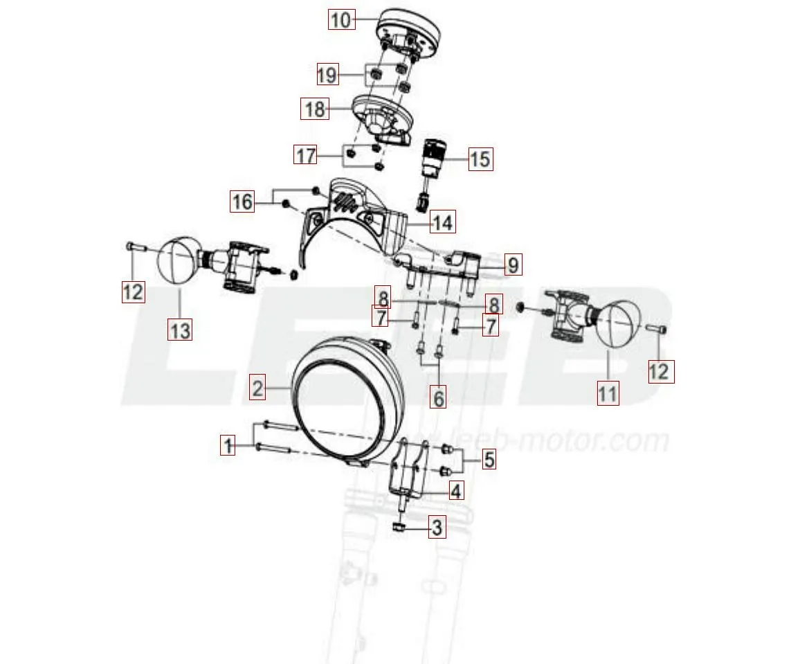 Tachometer - Scheinwerfer