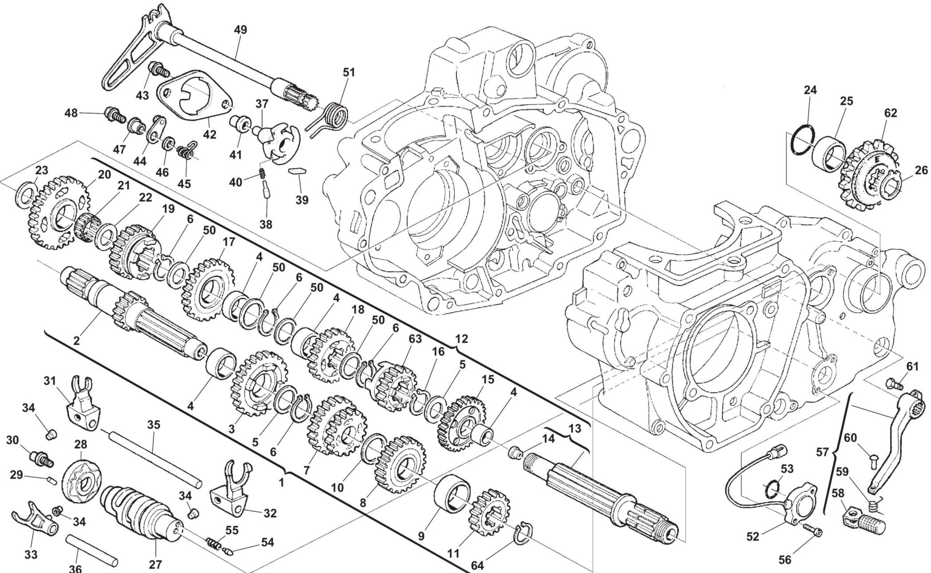 Getriebe - Schaltung Getriebe - Schaltung
