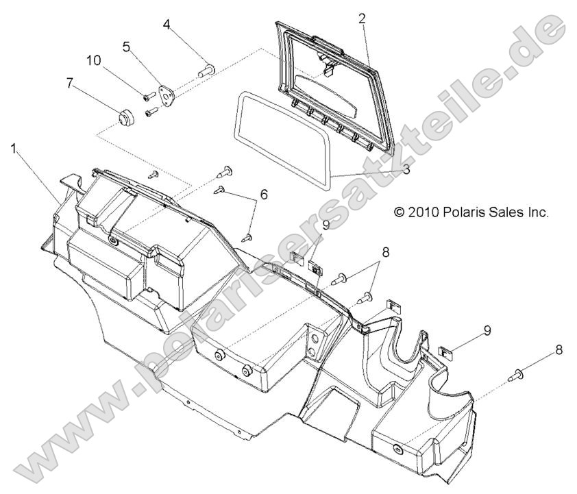 Body, Glove Box Storage