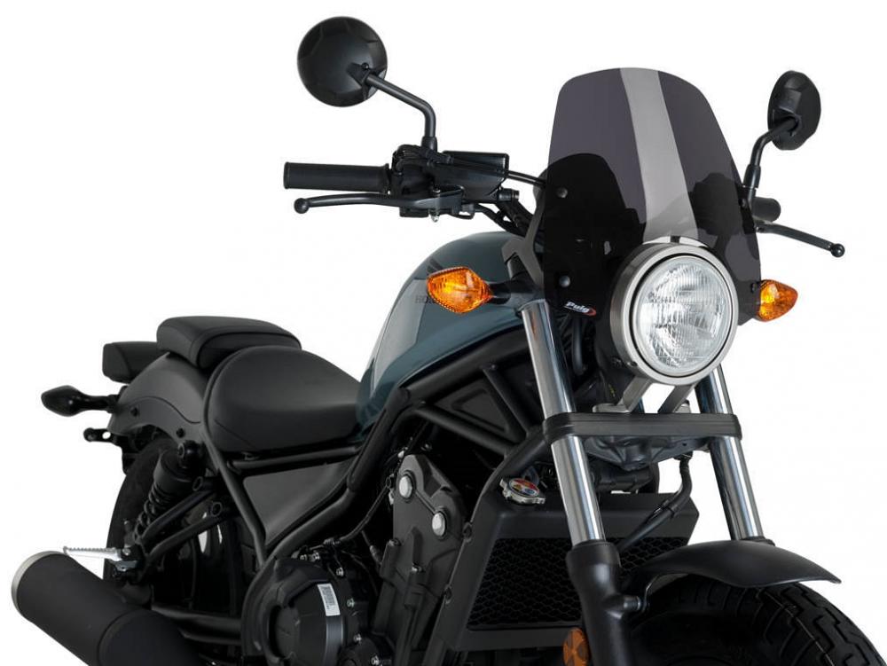 Puig_New_Generation_Sport_Windschild_stark_getoent___Honda_CMX_300___500_3829F Puig New Generation Sport Windschild stark getönt - Honda CMX 300 / CMX 500 Rebel 2017-