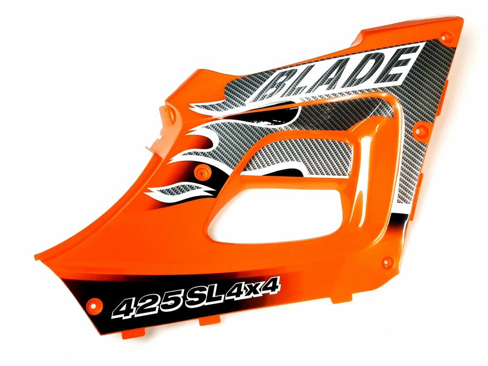 TGB SIDE COVER, RH, WITH EMBLEM - 512523ORRV