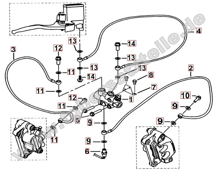 Bremsanlage vorne Bremsanlage vorne