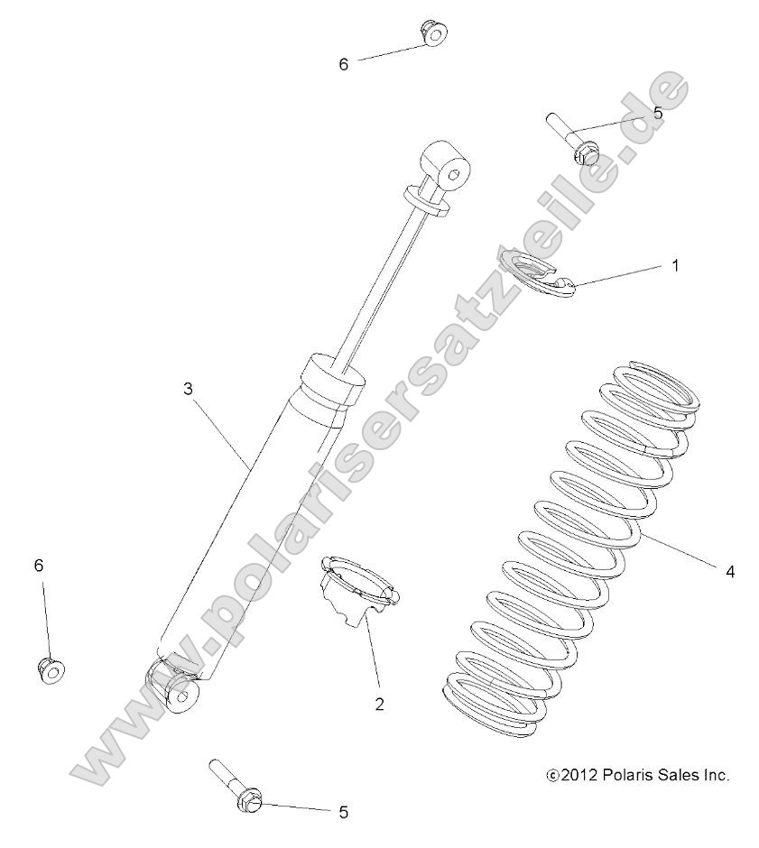 Suspension, Rear Shock Suspension, Rear Shock