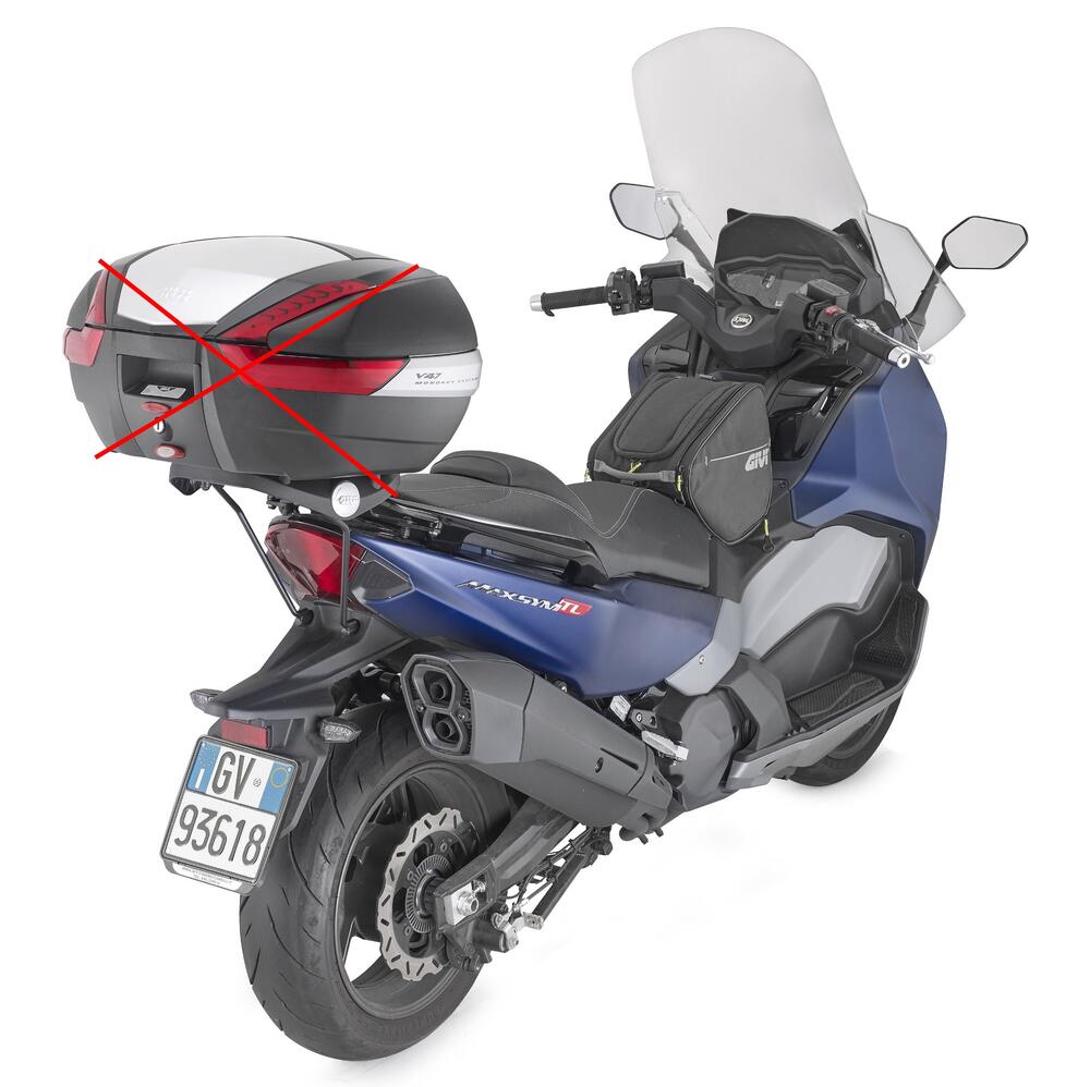 Givi Topcaseträger für Monokey und Monolock Koffer - SYM MaxSym TL 500 2020-23