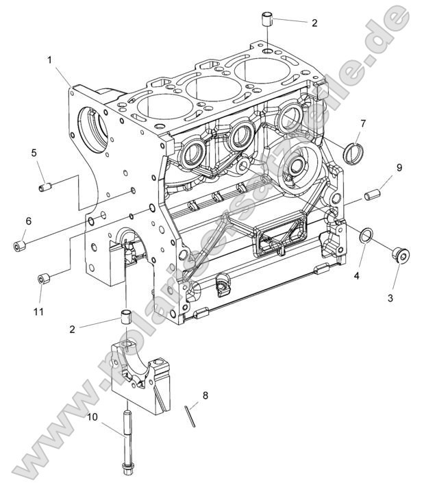 Engine, Crankcase