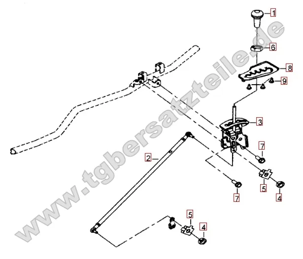 Gangschalthebel Gangschalthebel