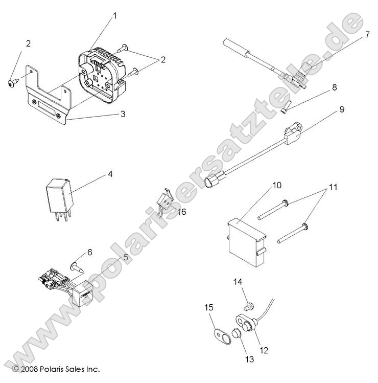 Electrical, Regulator, Relays, Sensors and ECU