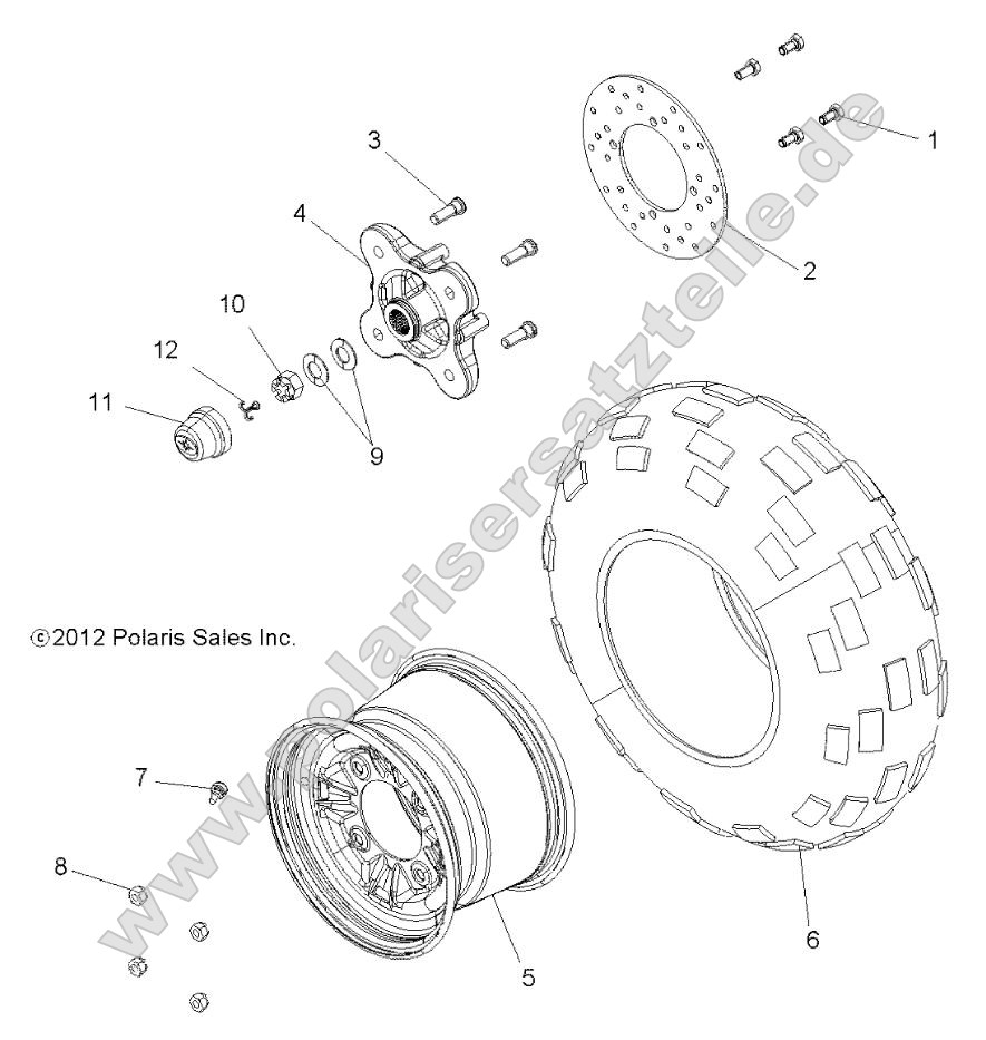 Wheels, Rear Wheels, Rear