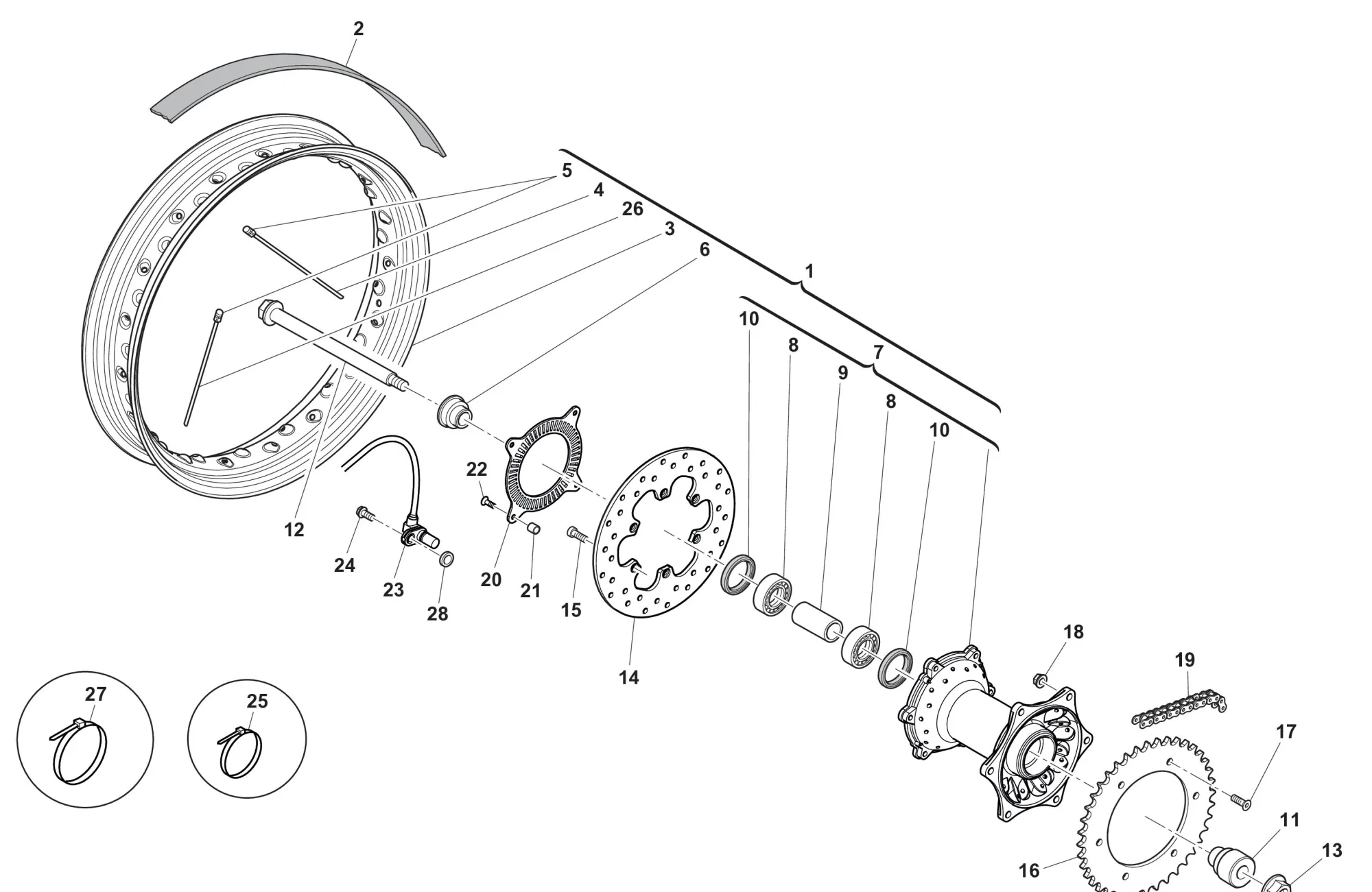 Hinterrad Six Days Hinterrad Six Days