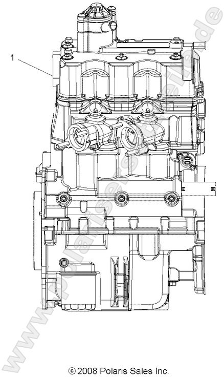ENGINE, SHORT BLOCK