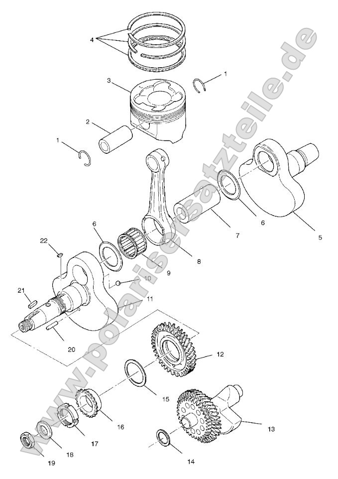 Crankshaft and Piston Crankshaft and Piston