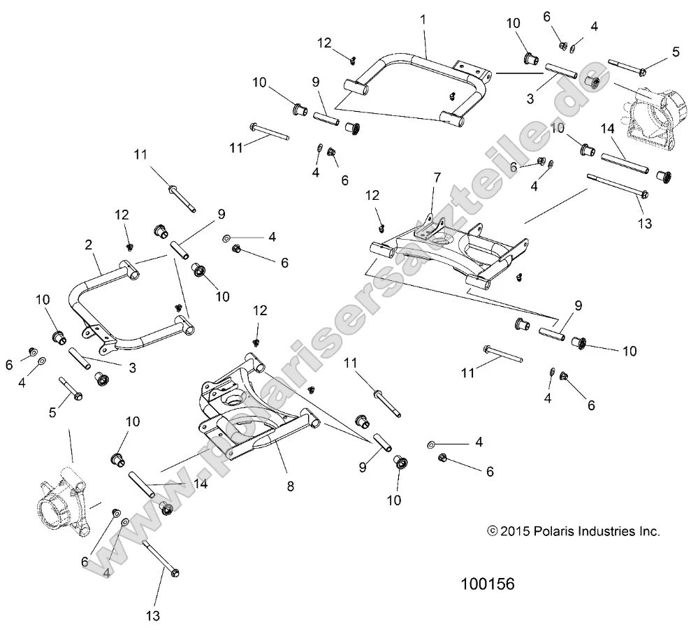 Suspension, Rear Control Arms Suspension, Rear Control Arms