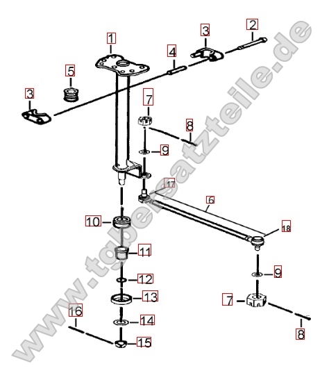 Lenksäule - Spurstange Lenksäule - Spurstange