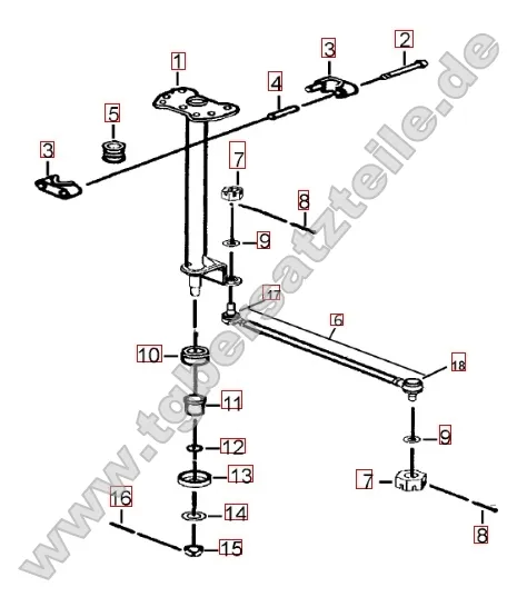 Lenksäule - Spurstange Lenksäule - Spurstange