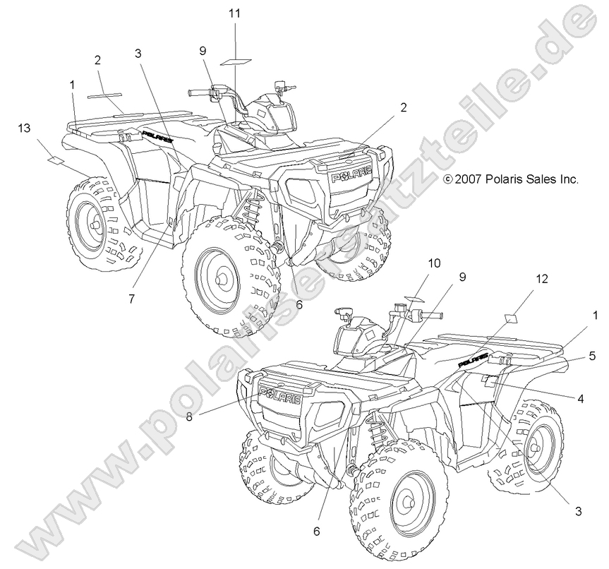 BODY, DECALS BODY, DECALS
