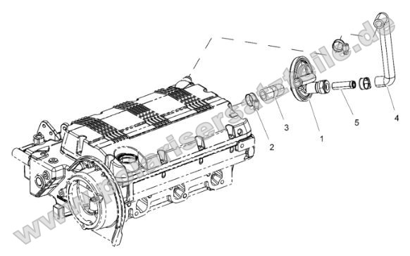 Engine, Breather System Engine, Breather System