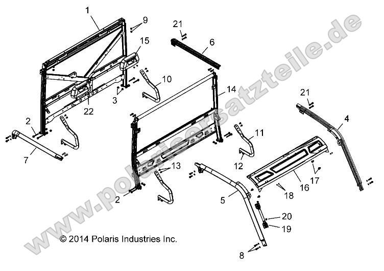 Chassis, Cab Frame Chassis, Cab Frame