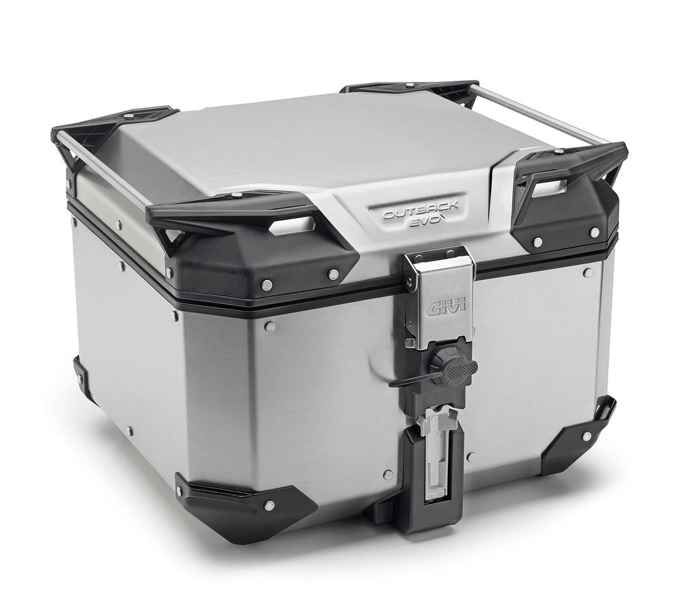 Givi_Monokey_Trekker_Outback_OBKE42A_Alu_Topcase___42_Liter___silber Givi Monokey Trekker Outback OBKE42A Alu Topcase - 42 Liter - silber