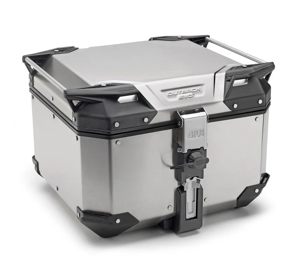 Givi Monokey Trekker Outback OBKE42A Alu Topcase - 42 Liter - silber