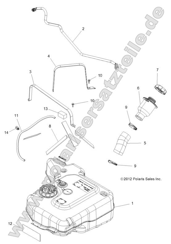 Body, Fuel Tank Body, Fuel Tank