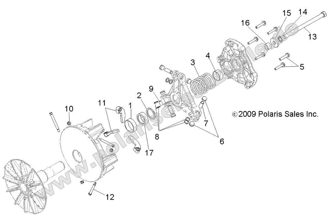 Drive Train, Primary Clutch