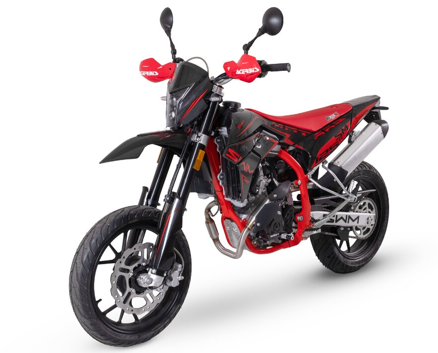 SWM SM 125 R Motard rot-schwarz 2025