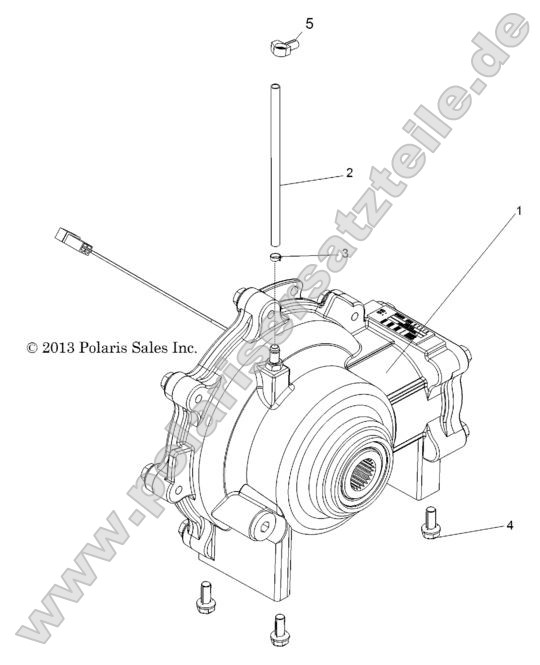 Drive Train, Front Gearcase