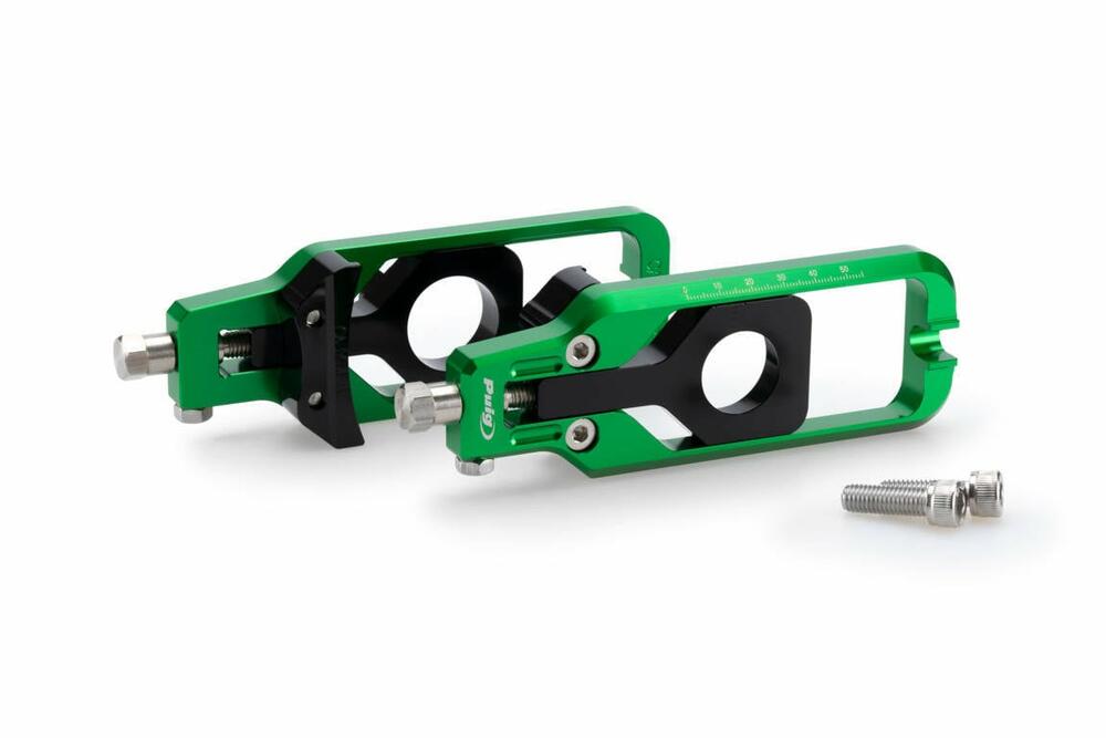 PUIG KETTENSPANNER FÜR YAMAHA YZF-R1 15- C/GRUN - 20695V