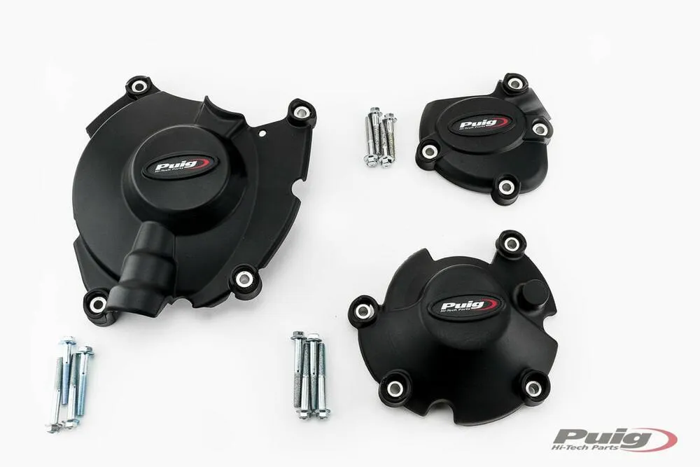 PUIG KIT 3 KAPPEN ENGINEABDECKUNG YAMAHA MT-10 16'- C/N - 20142N