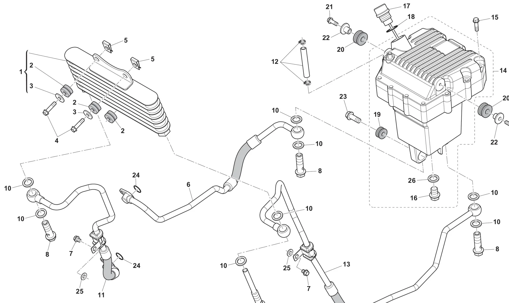 Ölkühler Ölkühler