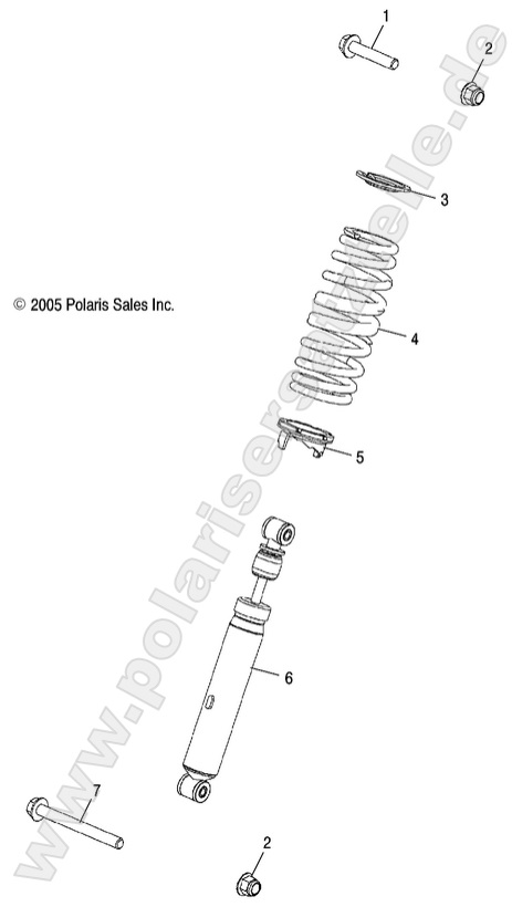 SUSPENSION, REAR SHOCKS SUSPENSION, REAR SHOCKS