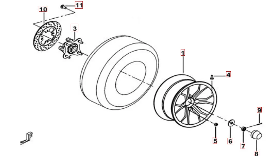 Hinterrad (New Style) Hinterrad (New Style)