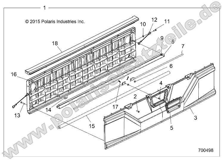 Body, Tailgate Asm. Body, Tailgate Asm.