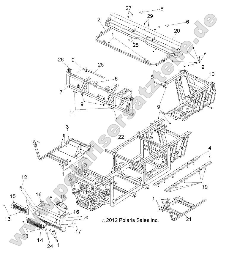 Chassis, Frame and Front Bumper Chassis, Frame and Front Bumper