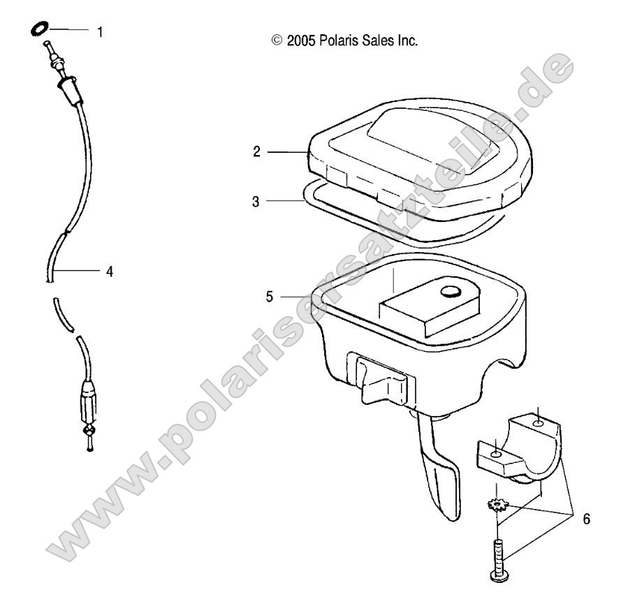 Controls - Throttle Asm/Cable Controls - Throttle Asm/Cable