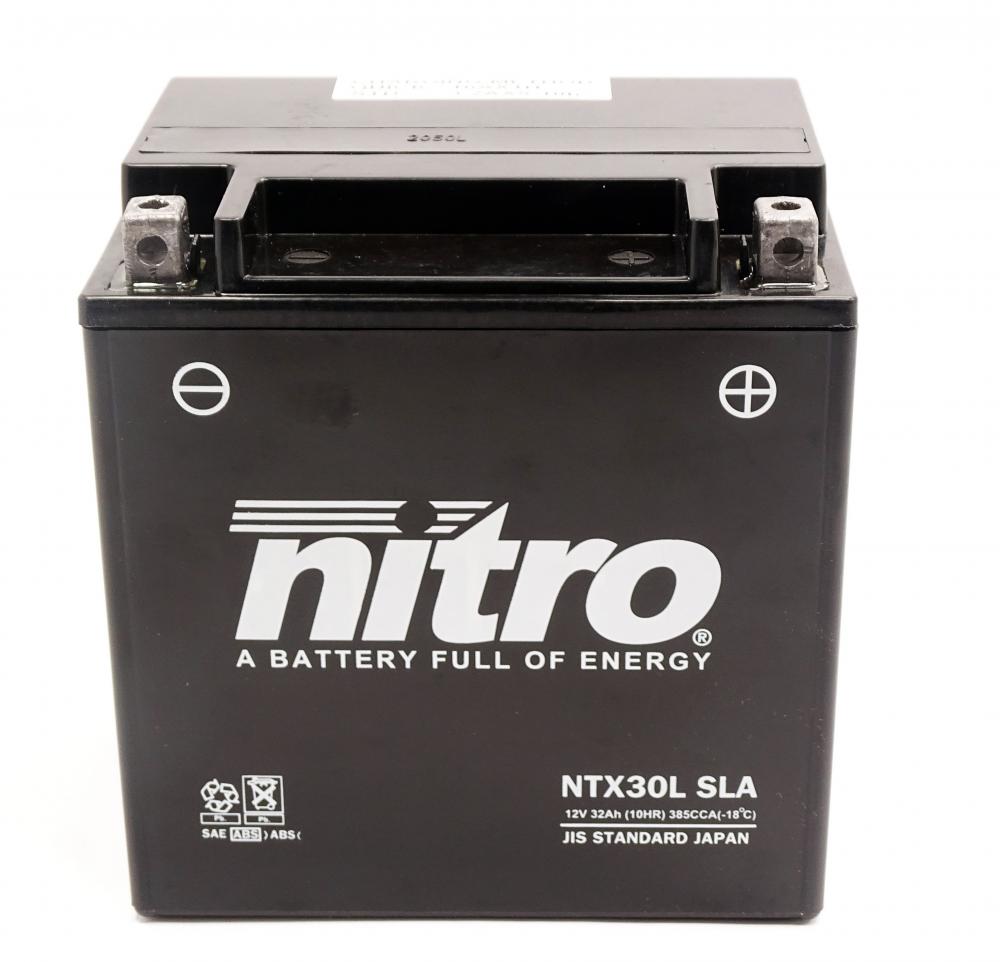 Nitro_NTX30L_YTX30L_BS_SLA_GEL_AGM_Batterie_12V_32AH___Einbaufertig Nitro NTX30L / YTX30L-BS SLA GEL AGM Batterie 12V 32AH - Einbaufertig