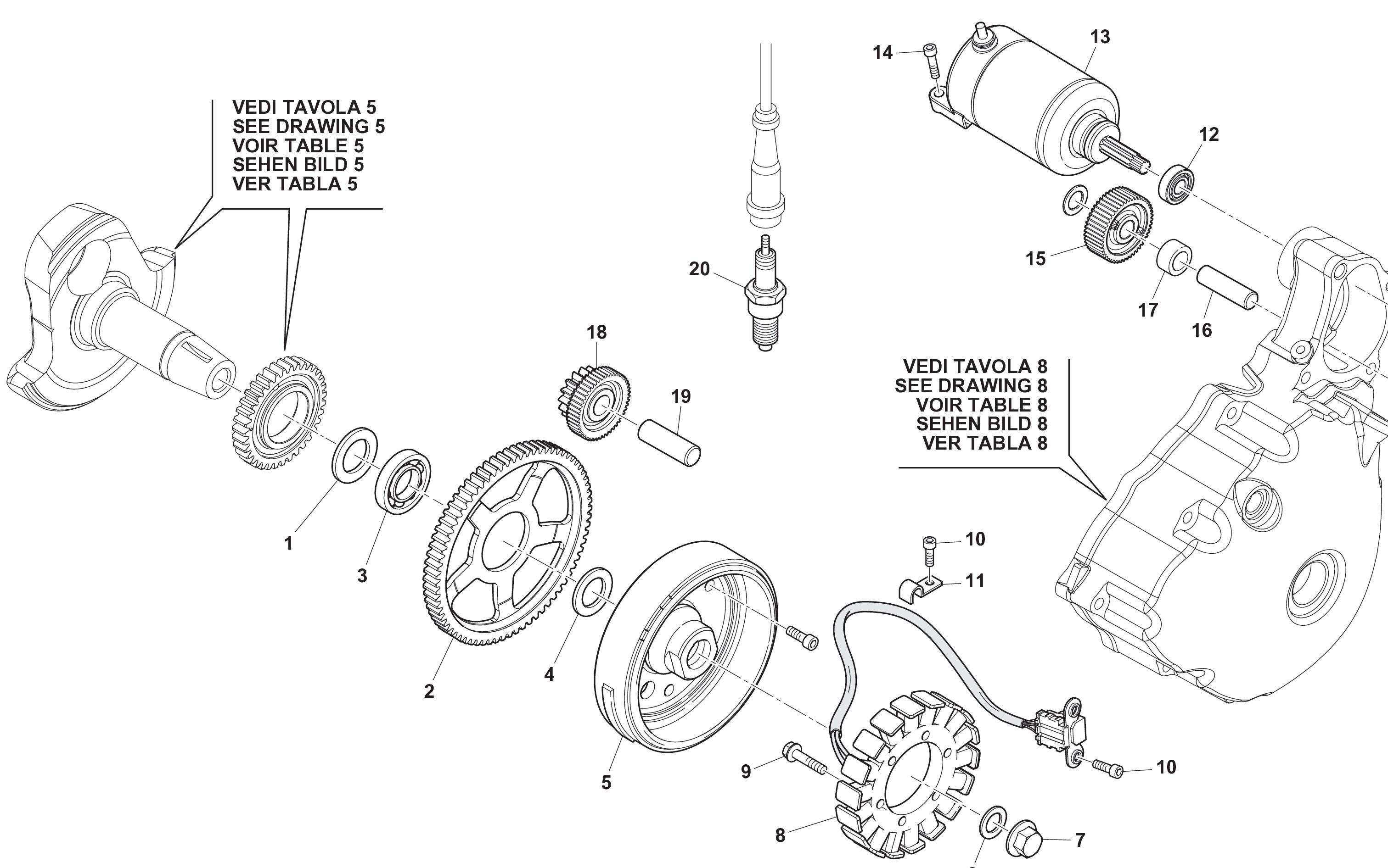 Lichtmaschine / Zündung Lichtmaschine / Zündung