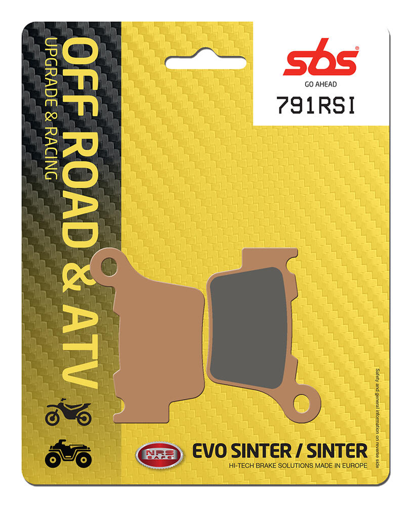 SBS_791_RSI SBS Bremsbeläge Offroad & ATV Racing Sintermetall - 791RSI
