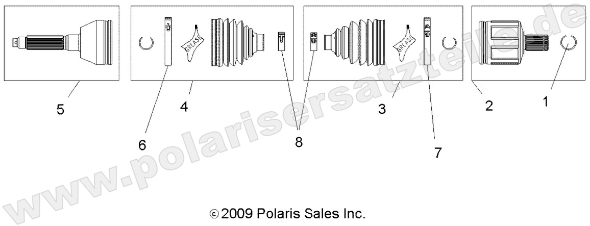 DRIVE TRAIN, FRONT DRIVE SHAFT DRIVE TRAIN, FRONT DRIVE SHAFT