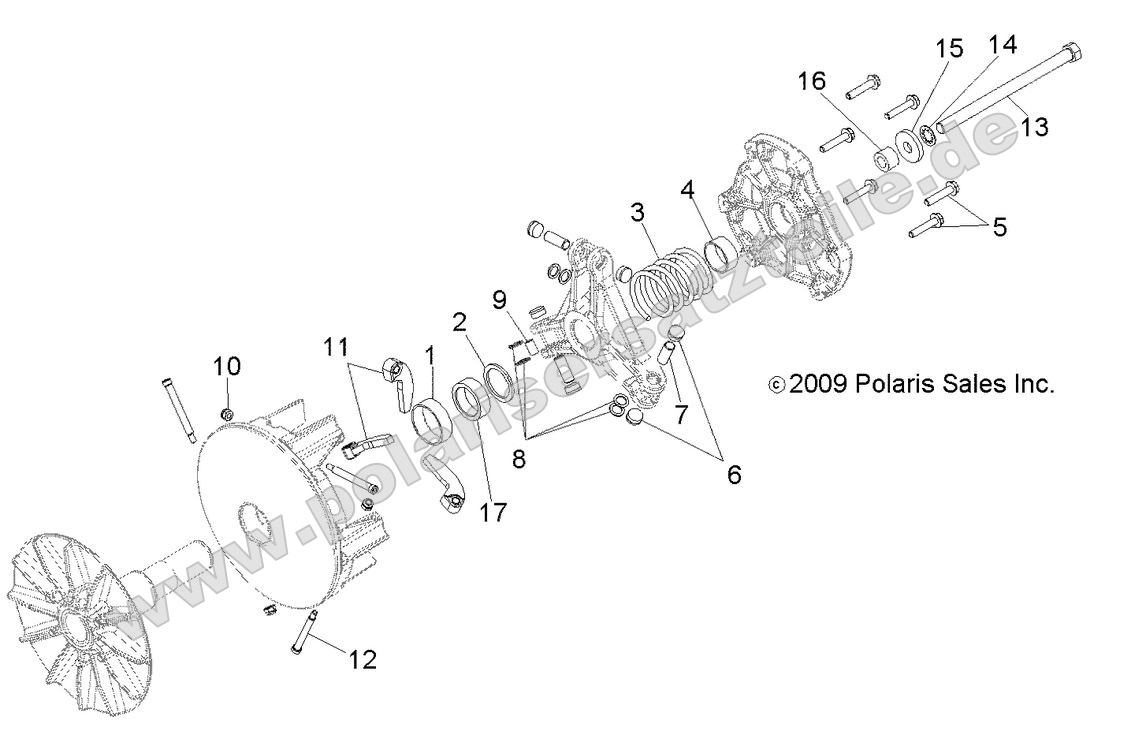 Drive Train, Primary Clutch