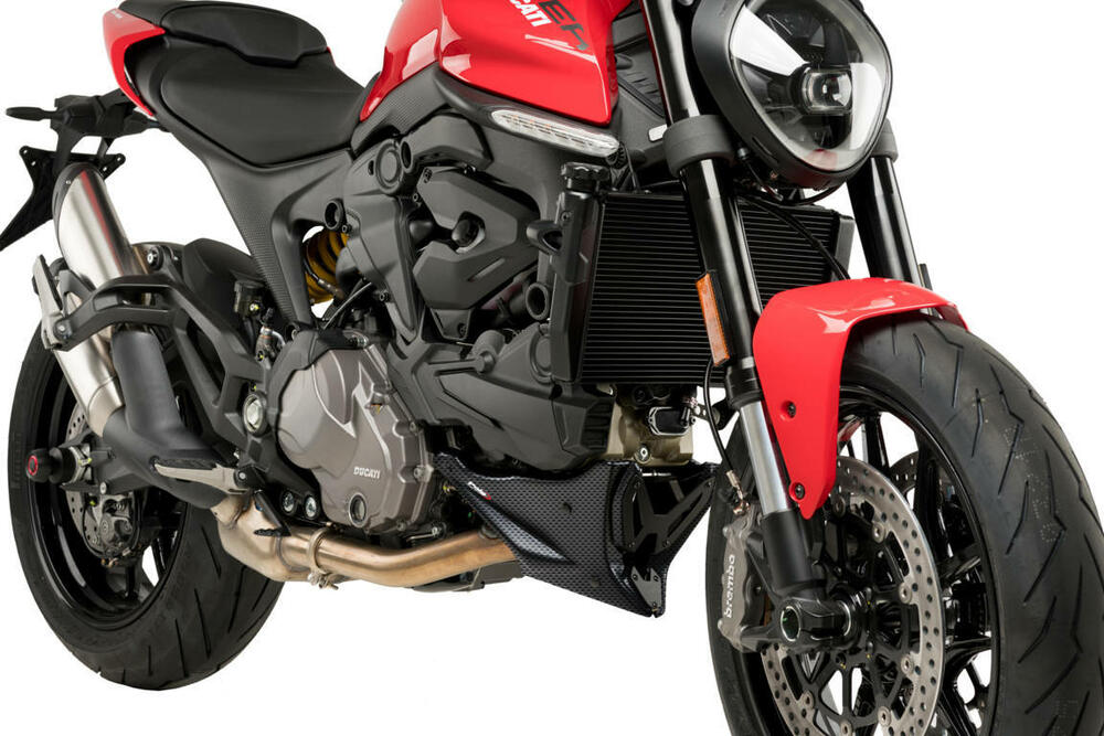 2071c PUIG BUSGPOILER DUCATI MONSTER 937 21' C/CARBON LOOK - 20714C