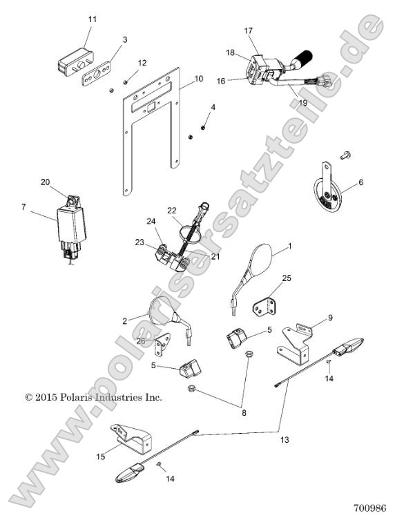 Electrical, Turn Signals, Horn and Mirrors Electrical, Turn Signals, Horn and Mirrors
