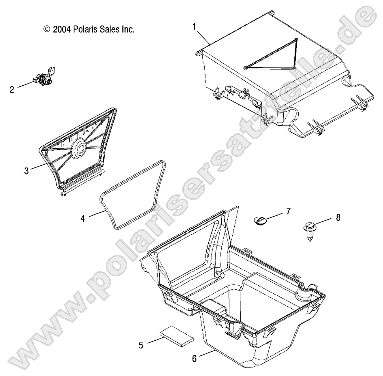REAR STORAGE BOX REAR STORAGE BOX