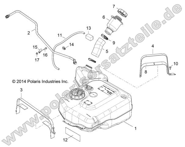 Body, Fuel Tank Asm. Body, Fuel Tank Asm.