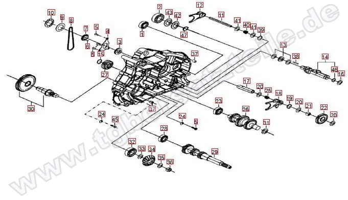 Motorgehäuse links (2) Motorgehäuse links (2)