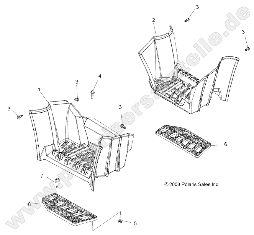 BODY, FOOTWELLS BODY, FOOTWELLS